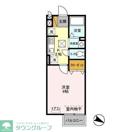 カサベルデの物件間取画像